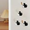 1 Stück Katzenbart-Halter Kühlschrankmagnet Katzenhaar Miniatur-Vasen-Sammler Behälter Haustier-Gedenkstück Andenken Dekoration