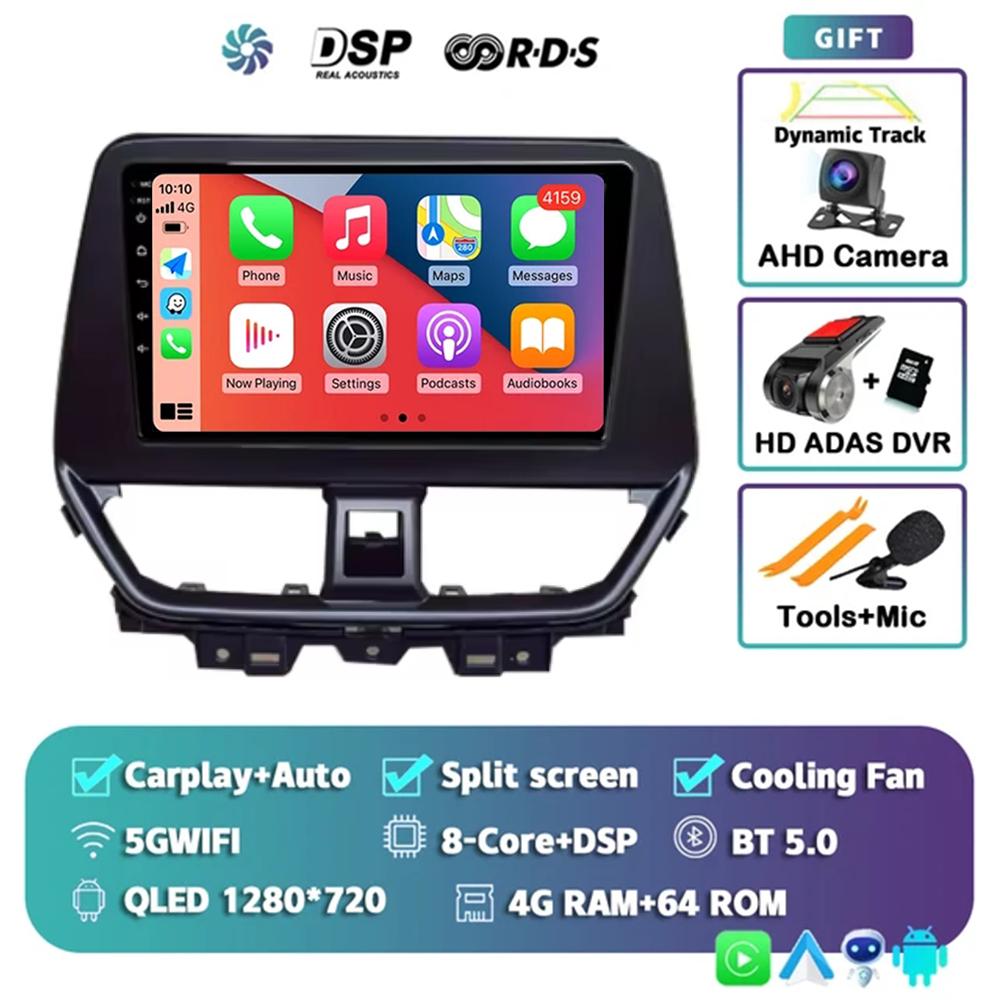 Android 14 GPS Navigation For Suzuki Fronx Baleno 2021- 2025 Autoradio Multimedia Stereo QLED IPS DSP Car Screen WIFI BT 2 Din