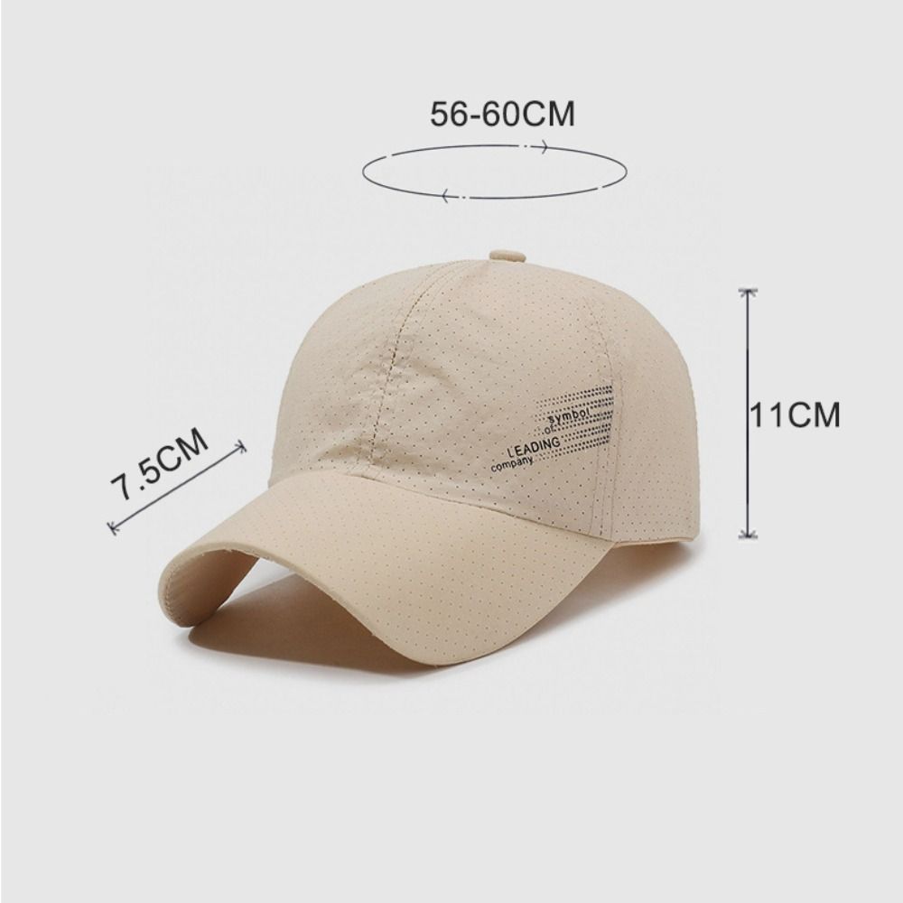 Breathable Baseball Hats Quick-drying Golf Fishing Cap Summer Outdoor Sports Cap  for Women Men