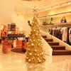 Foldable Artificial Christmas Tree Slim Pencil Shaped Christmas Tree With Lights Ideal For Indoor Home Decor