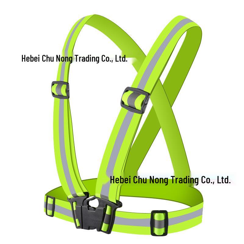 

Reflective Elastic Safety Vest with Suspenders for Traffic and E-commerce флуоресцентный желтый