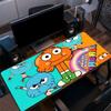 Gumball Cartoon Mouse Pad, Large Gaming Desk Mat, Non-slip XXL Mousepad for Laptop & Tablet, Mini PC Playmat with Stitched Edges