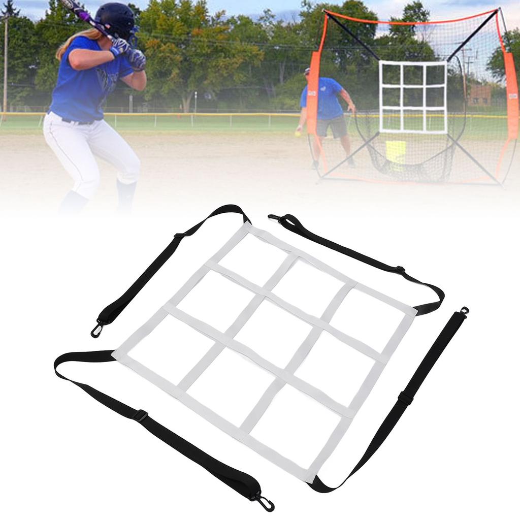 Strike Zone Target Portable   Training Aid Equipment Baseball Softball Pitching Target for Hitting Batting