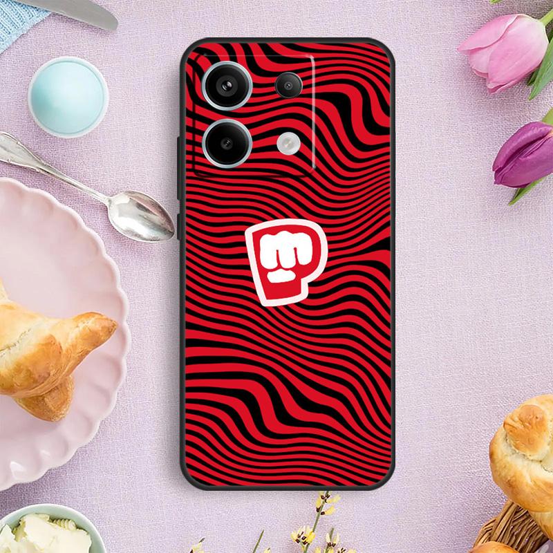 

Чехол Pewdiepie Wave для Redmi Note 13 Pro Plus Note 12 9 10 11 Pro 9S 10S 11S 12S Redmi 12 10 C 13C Cover Redmi Note 12 Pro 5G