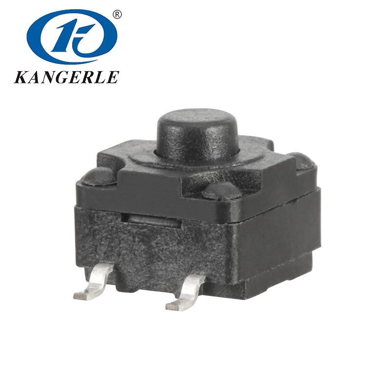 8x8 Waterproof Tactile Switch with Boot, Two-Pin Design