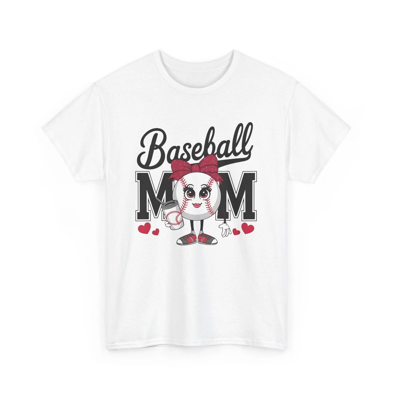 Baseball T-Shirt | Funny Baseball Fan Tee | Baseball Mom Shirt L