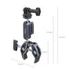 SmallRig Super Clamp Camera Mount Clamp with GoPro Ball Head Magic Camera Monitor Super Clamp for DSLRs and Stabilizers Crab-Style Kit, 2-Pack