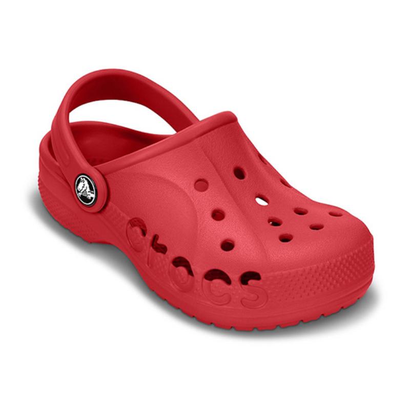 Crocs Beya Beach Simple Casual Hole Sandals Red Children's Style