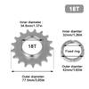 13T-18T setrvačník jízdního kola s pevným převodem a pevným kusem Jednorychlostní jízda se zpětným chodem Pevný ozubený ocelový setrvačník Pevný kroužek