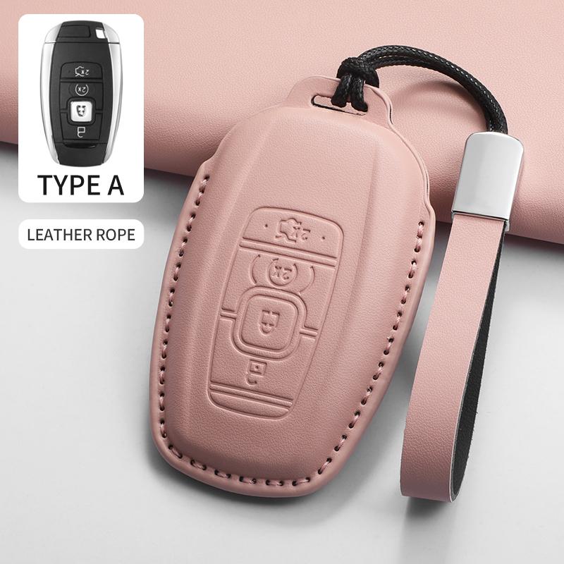 Cortex Car Key Case Cover Protector Shell Fob Accessories For Lincoln Aviator Nautilus Corsair Continental Mkc Mkz Mkx Navigator