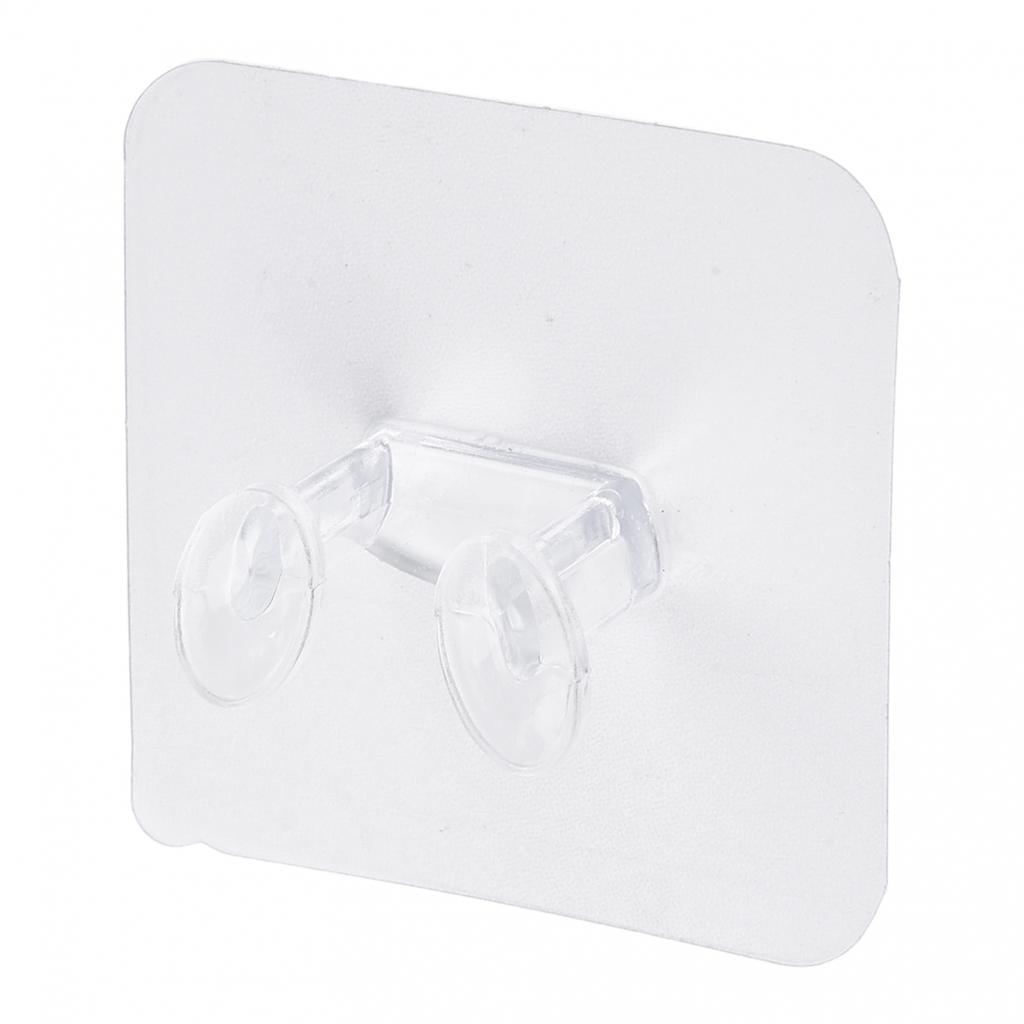 Sticky Hook for Kitchen & Bathroom Transparent & Long Lasting No Nails