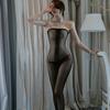 Sex Underwear Women's Sex Pantyhose Onesie Chest-wrapped Tights Flash Transparent Pantyhose