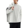 Anta Comfortable Casual Simple Stand Collar Sweatshirt Men tops Clear-Wind-Gray 952445404-1