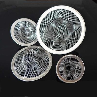 Edelstahl Küchen- & Badezimmer Spülbecken Sieb - Anti-Verstopfungs Haarfänger & Abflussfilter