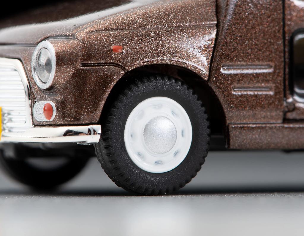 Tomica Limited Vintage Neo 164 LV-N283a Daihatsu Mira Walk-through Van Custom Specification Brown Finished Product