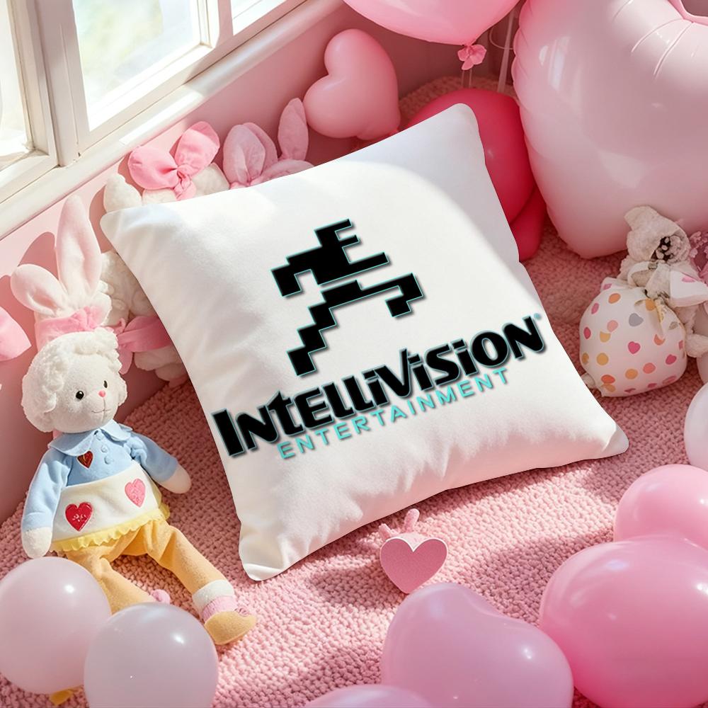 

Fashion I-Intellivision Pillow Case Soft Plush Fabric Double-Sided Printed Cushion Cover Warm Winter Sofa Pillow Case 30cmx30cm