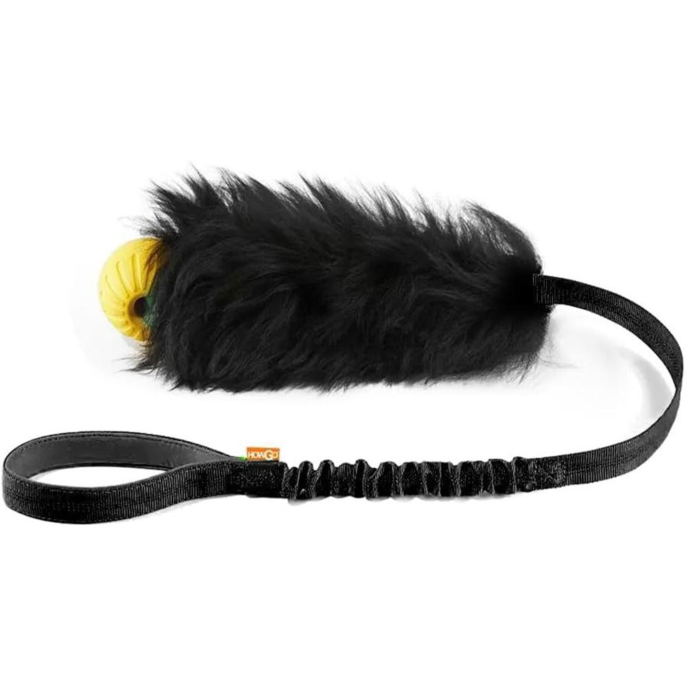 Hond Touwspeelgoed Interactief Hond Bungee Achtervolger Speelgoed Met Rubberen Bal Huisdier Trekspeelgoed Schapenvacht Voor Middelgrote Grote Honden Oefening Buiten