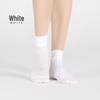 Ballet Short Socks: White Dance Practice Tights for Children & Adults, Anti-Pilling, Ideal for Ballet & Latin Dance.