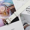 Ladies Square Day Buckle Belt Student Bf Merry Line Decorative Wide Belt