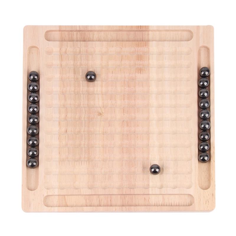 Solid Wood Magnetic Chess Puzzle Toy for Kids' Thinking Development