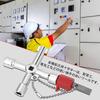 SHSHANLC Stop Valve Handle Plate Removal Utility Key Wrench Portable Hand Tool for Faucet Valve Spigots Key, Key, 4-Way Tool,