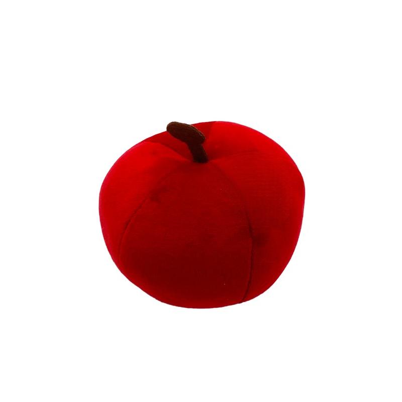 1~6pcs Green Red Apple Plushies Fidget Fruit Plush Toy Soft Stuffed Plushie Doll Education Toy Room Decoration Ornaments