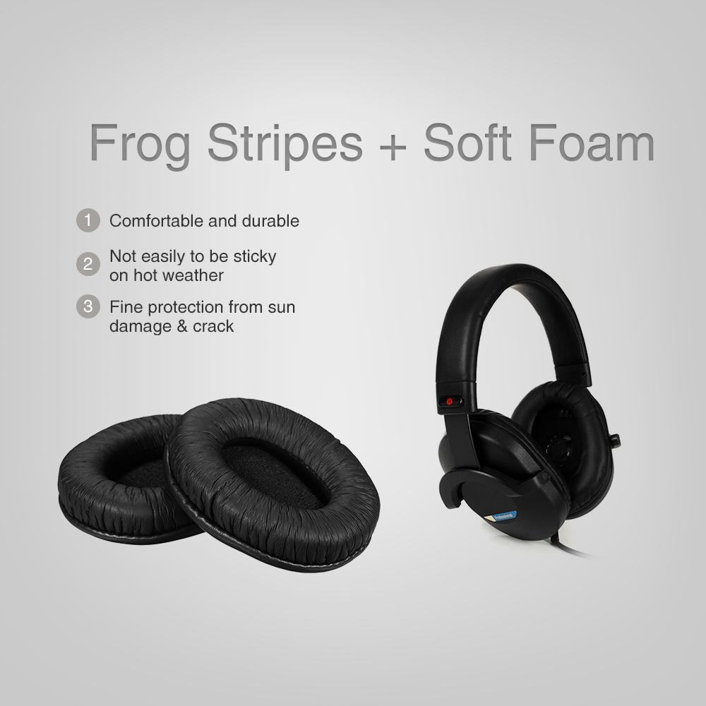 Ersatz-Memory-Ohrpolster Ohrpolsterkissen Kompatibel mit Sony MDR-7506 MDR-V6 MDR-CD 900ST