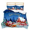 Popular Christmas Three-Piece Set Children'S Bedding Digital Printing Quilt Cover