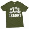 Men's Funny Mechanic Tee Cranky Shirt Car Engine Tee Dad Tee Mechanics Shirt