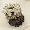 Retro Minimalist Checkered Fabric Small Hairband, High-end and Laid-back Hair Tie for Ponytail