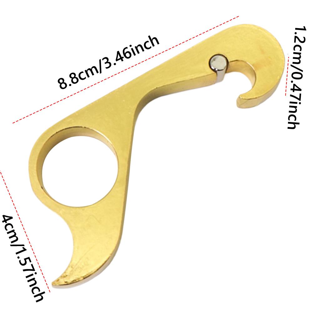 Apribottiglie Monomano Facile da Usare Apribottiglie Magnetico Apribottiglie per Birra Portatile per Cucina Bar O Ristorante Regalo per Uomini
