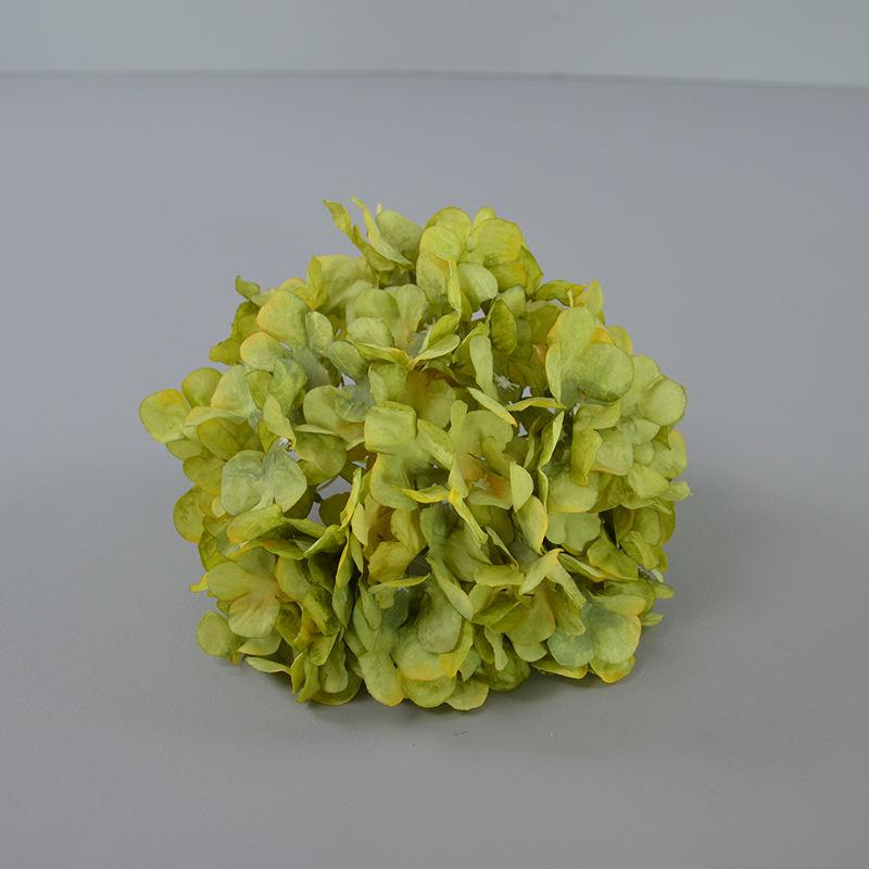 Artificial Flowers Wholesales Silk Large Size Party Decoration European Hydrangea Flowers Heads Artificial Flowers
