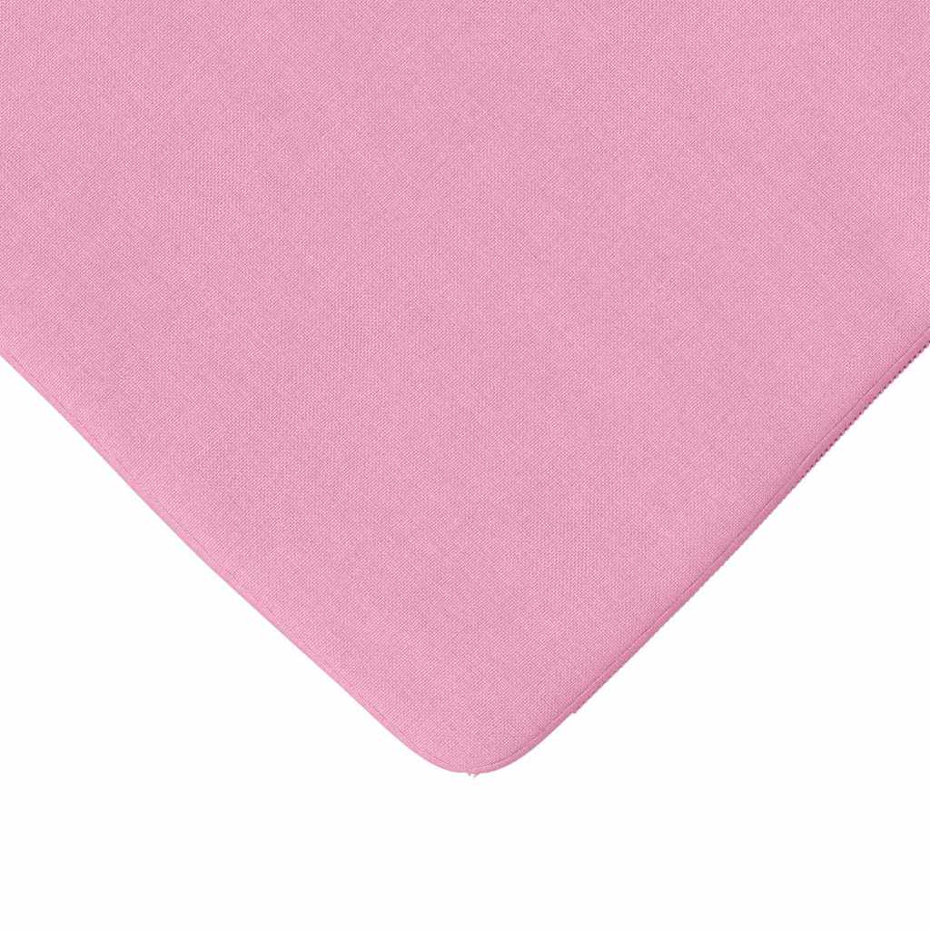 Seat Cushions 4 Pieces Pink 40 X 40 X 3 Cm Fabric