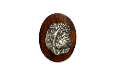 Shar-Pei - Dog Show Brooch, Starter Number Clip, Dog Pin by