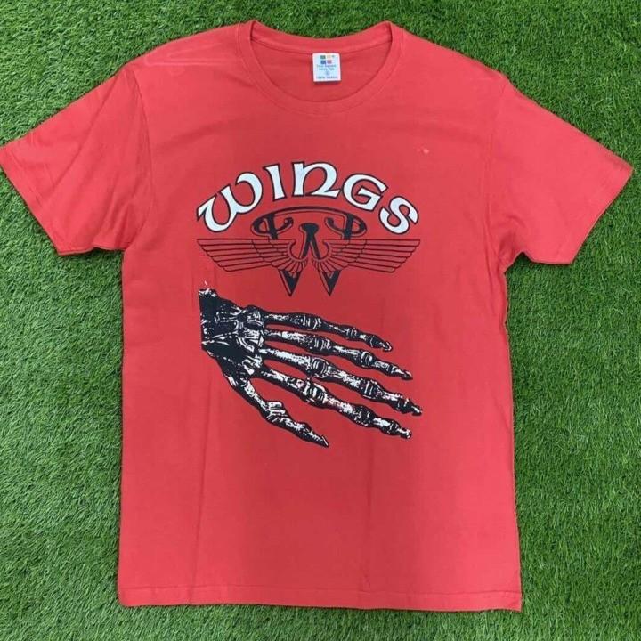 Hot Wings Band Band on the Run Red Shirt S to 5XL BB783 Unisex T-Shirt S