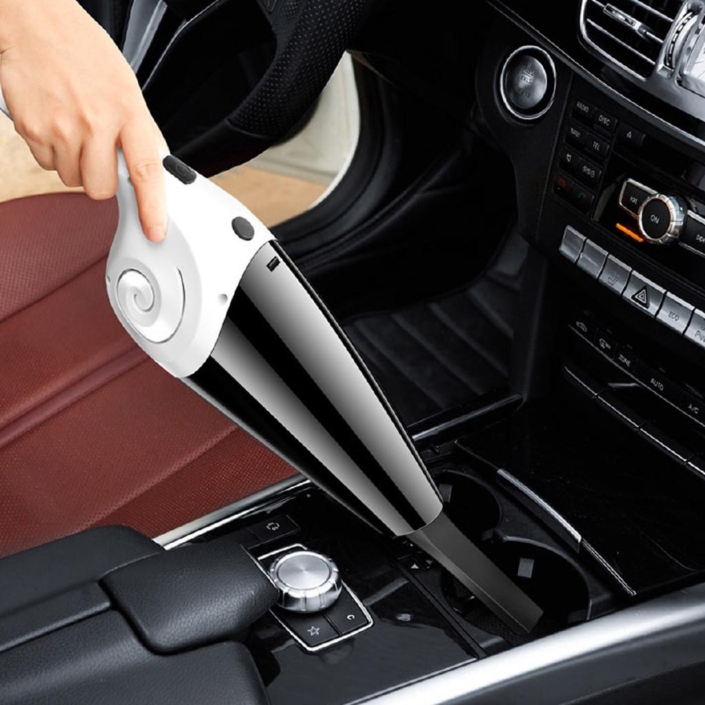 12V Car Vacuum Cleaner Handheld Strong Suction Vacuum Cleaner 120W For Car Home Wet&Dry Dual Use Electronics Spare Filter