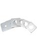 Thick Galvanized Square Iron Washer with Hole – Available In M6 To M16