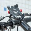 Promend 360° otočný držák na mobilní telefon na kolo Hliníkový nastavitelný držák na kolo Protiskluzový stojánek pro MTB Cyklistický držák