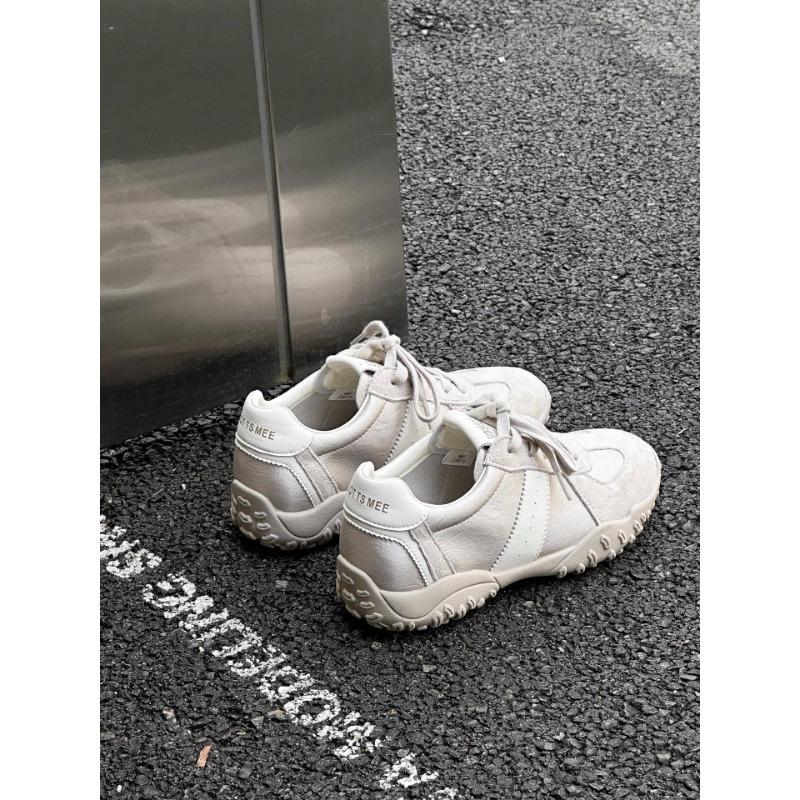 

Leather version~ New small inner height increase women s versatile lace-up casual sports shoes platform shoes 40