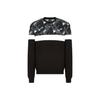 FW21 Logo Print Color Block Long Sleeve Pullover Sweatshirt Men Sweatshirt Black 6KPM81-PJ07Z-1200