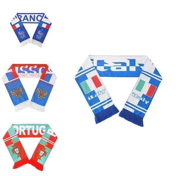 European Cup Soccer Scarf With Quickdry Cotton Fabric For Fans And Collectors