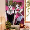 Japan Anime NANA Anime Tapestry Hippie Flower Wall Carpets Dorm Decor Cheap Hippie Wall Hanging