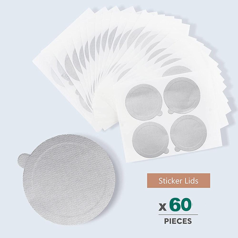 Алюминиевая фольга для многоразовых кофейных капсул Nespresso, фольга для запечатывания, кофейные фильтры, самоклеящиеся крышки, крышки, кофейные аксессуары