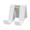 4Pcs Video Game Controller Wall Mount Holder Universal Non Punching Storage Rack for Elite Series S White