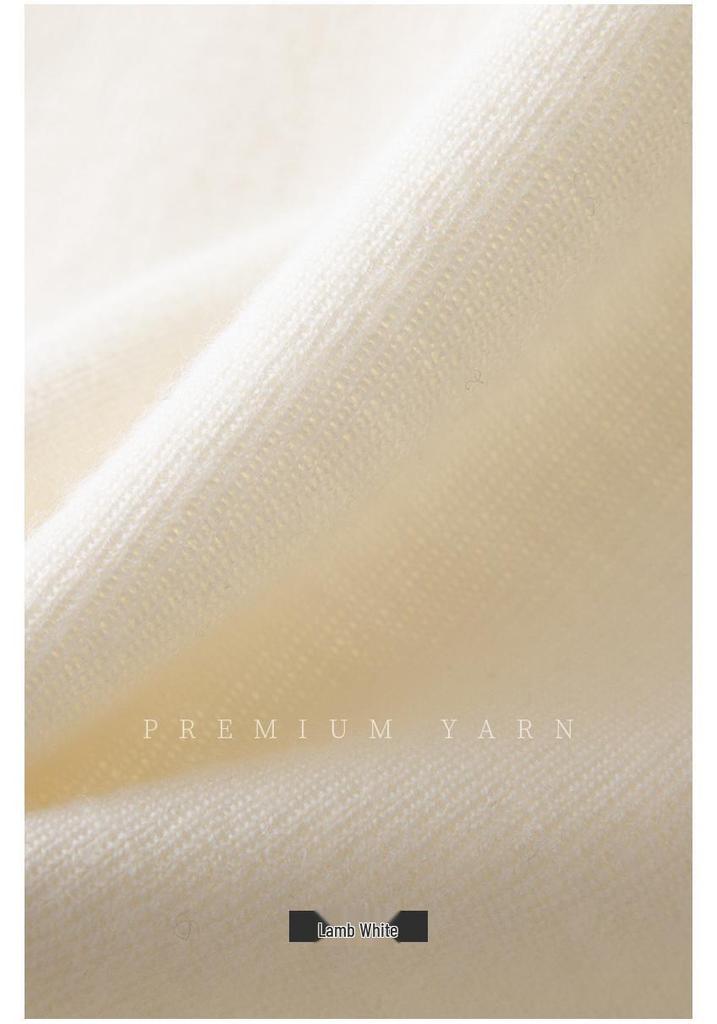 Women's 100% Wool V-Neck Slim Fit Sweater