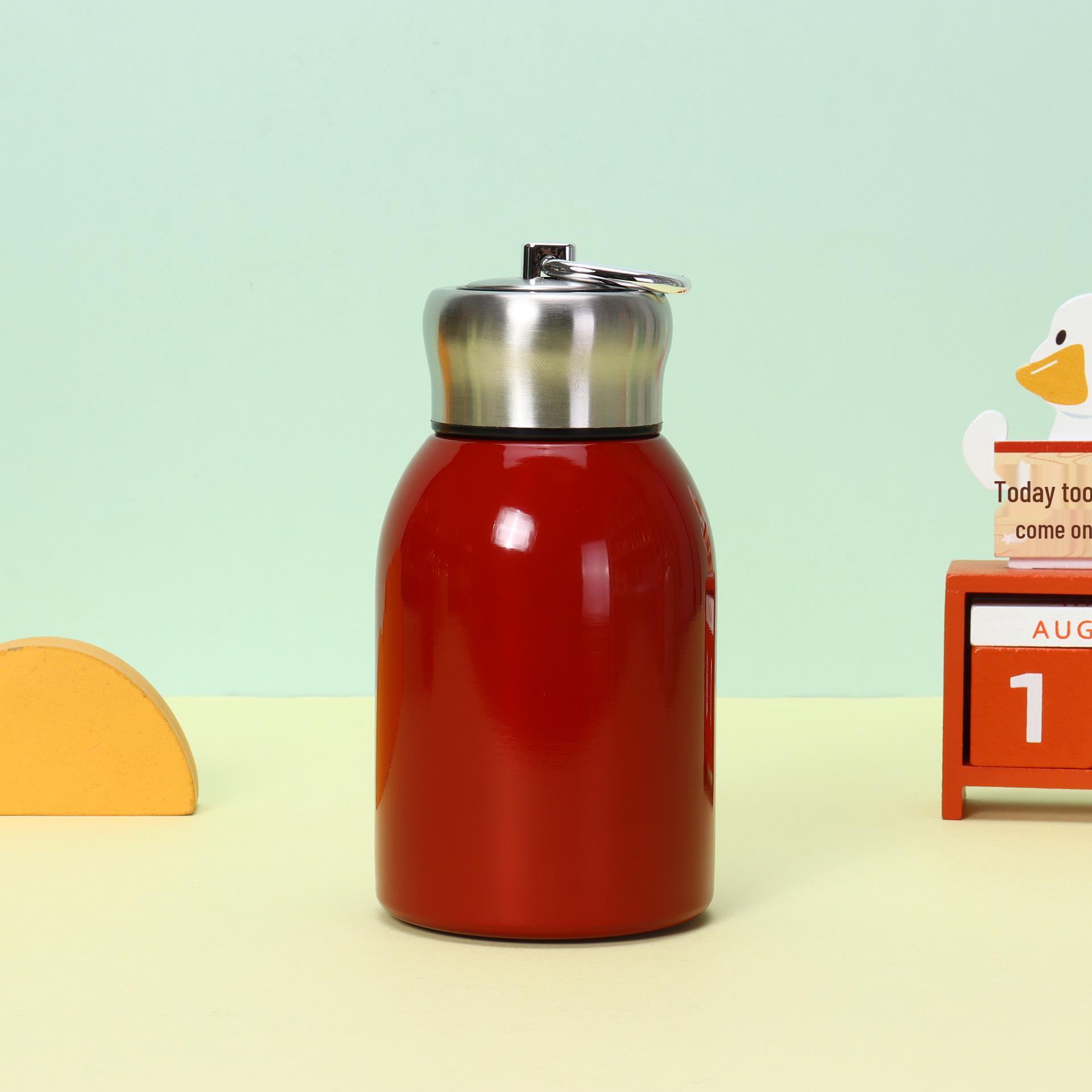 

Компактная термобутылка для воды для мужчин и женщин – Стильная нержавеющая сталь 304, Идеально подходит для активного отдыха 300ml