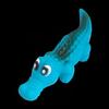 Squeaky Rubber Crocodile Dog Toy Durable Chew Play Pet Toy For Dogs Fun Animal Design For Interactive Games