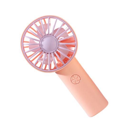 USB Rechargeable Mini Handheld Fan Speed Adjustable Summer Cooling Fan Quiet Portable Travel Outdoor Small Personal Fan