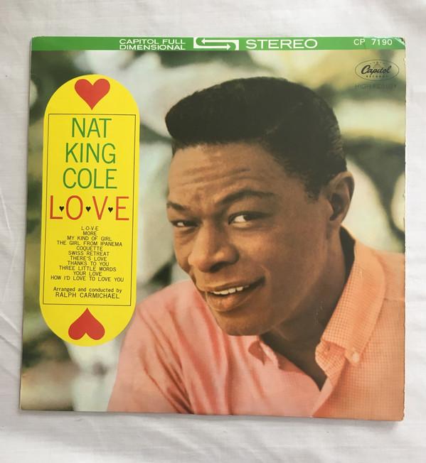 

LP Пластинка NAT KING COLE - Love CP7190 CAPITOL Япония Джаз