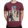 Men's T-Shirt Kit Connor Retro Nelson Cool Pure Cotton Tees Short Sleeve T Shirt Crewneck Clothing Plus Size